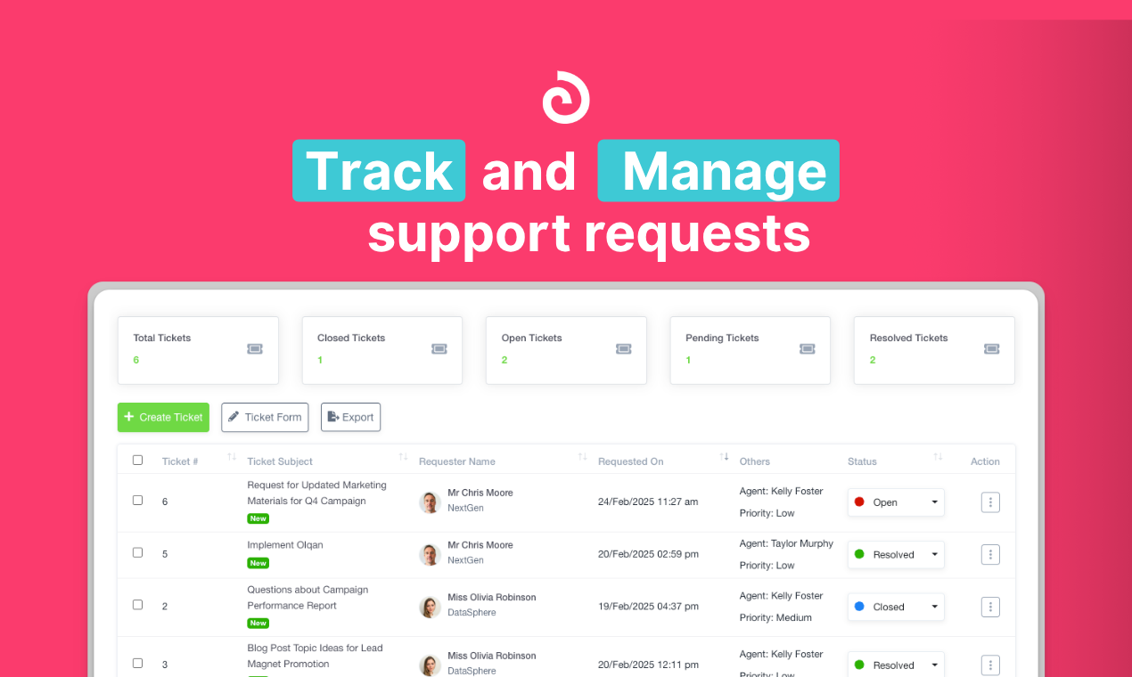 Olqan Documentations - Ticket Management System
