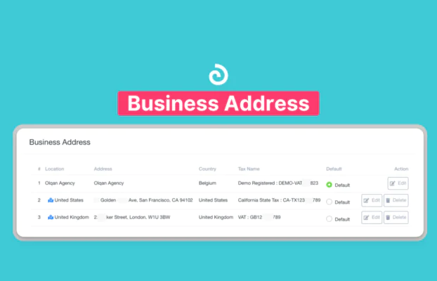 Business Address
