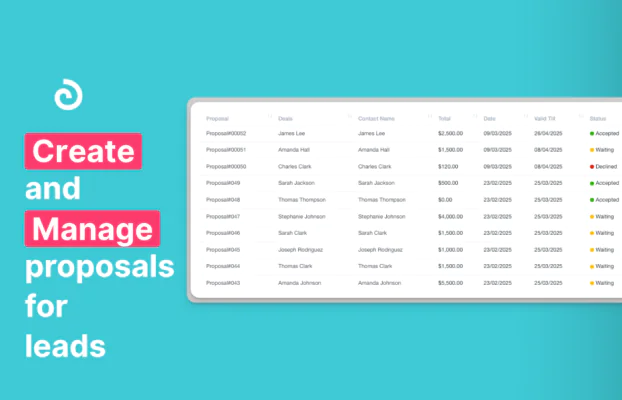 Proposals & Estimates