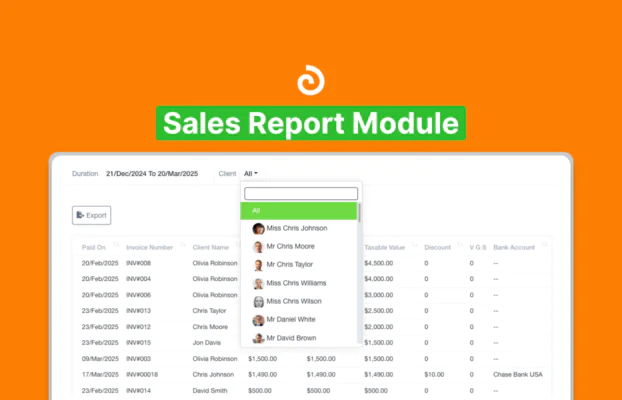 Sales Report