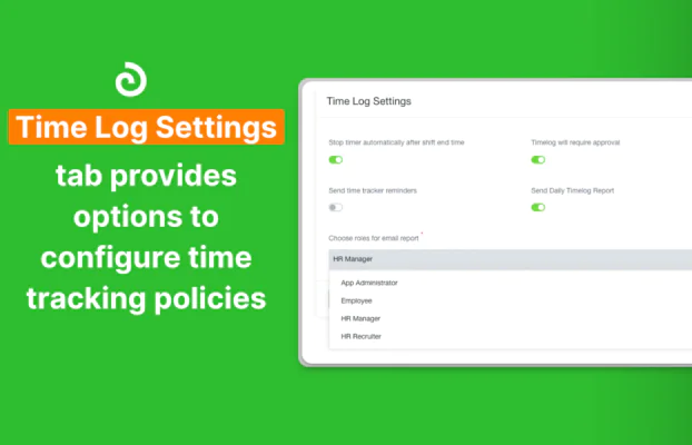Time Log Settings