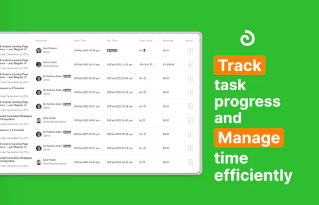 Timesheets & Time Tracking